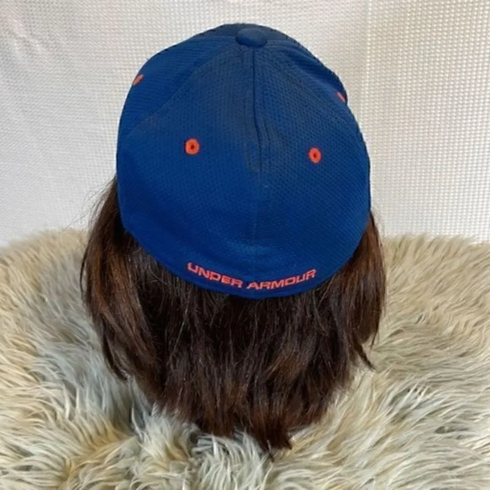 Under armor kids unisex baseball cap Blue/orange OS